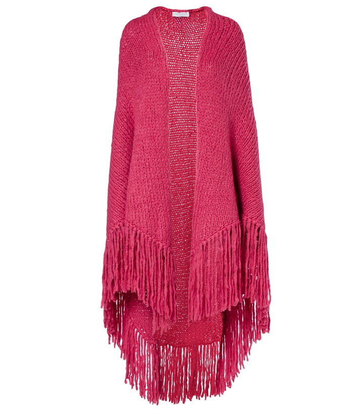 Photo: Gabriela Hearst Lauren fringed cashmere shawl