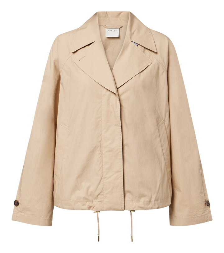 Photo: Varley Petra cotton poplin jacket