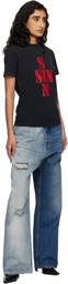 VETEMENTS Blue Degrade Effect Jeans