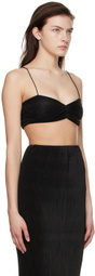THIRD FORM Black Polyester Camisole