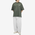 Anglan Men's Wappen Balloon Sweatpants in White Melange