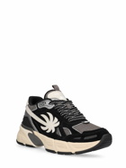 PALM ANGELS - The Palm Runner Leather Sneakers