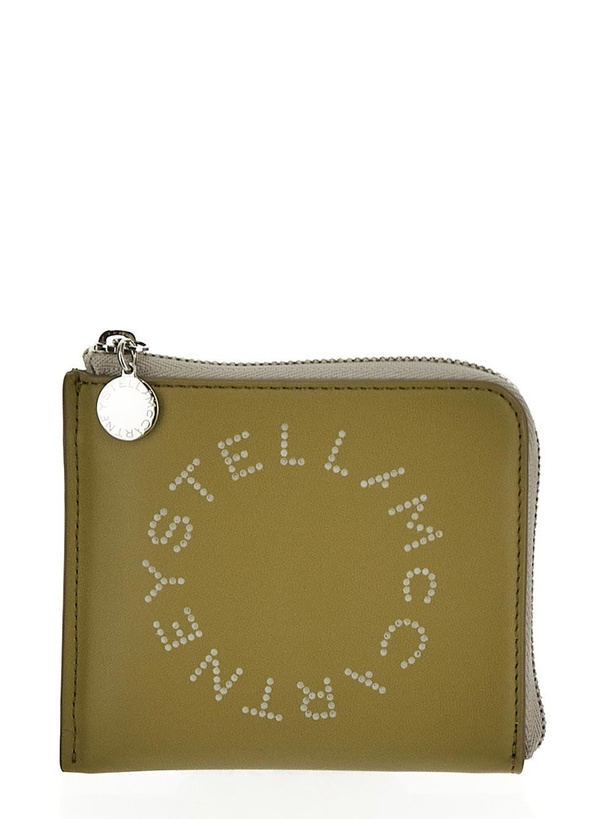 Photo: Stella Mccartney Logo Zip Card Holder