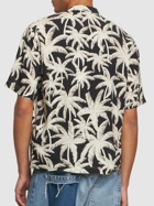PALM ANGELS - Palm Print Viscose Shirt