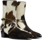 Vivienne Westwood Brown & White Saturday Boots