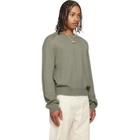OUR LEGACY Gray True Roundneck Sweater