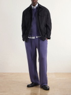 Aimé Leon Dore - Marina Straight-Leg Cotton-Jersey Sweatpants - Blue