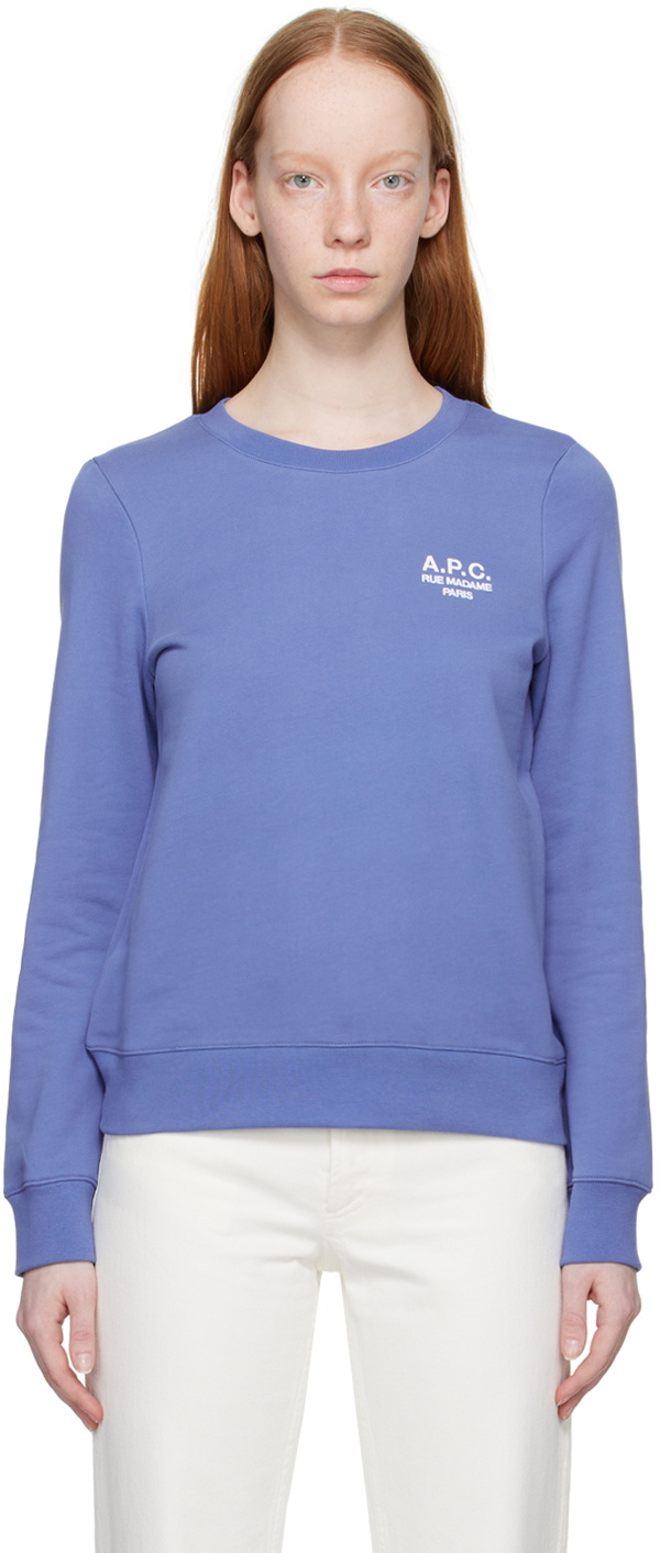 A.P.C. Blue Skye Sweatshirt A.P.C.