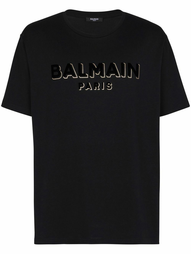 Photo: BALMAIN - Cotton T-shirt