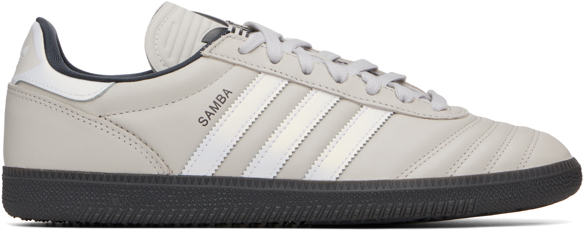adidas Originals Gray Samba JP Sneakers
