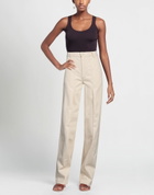 Cecilie Bahnsen Womens Pants Cream