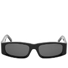 Bonnie Clyde Big Trouble Sunglasses in Black/Black
