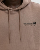 New Balance LIN RP HD Brown Mens Hoody