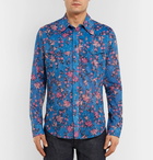 Isabel Marant - Nicson Slim-Fit Printed Cotton Shirt - Men - Blue