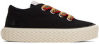 Lanvin Black Curbies Sneakers