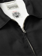 Wacko Maria - WOLF'S HEAD Embroidered Twill Jacket - Black