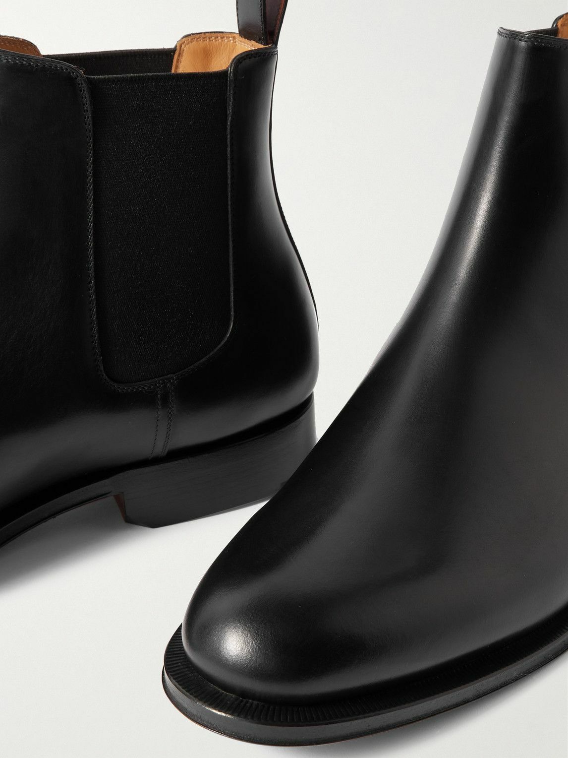 Loro Piana - Rory Walk Leather Chelsea Boots - Black