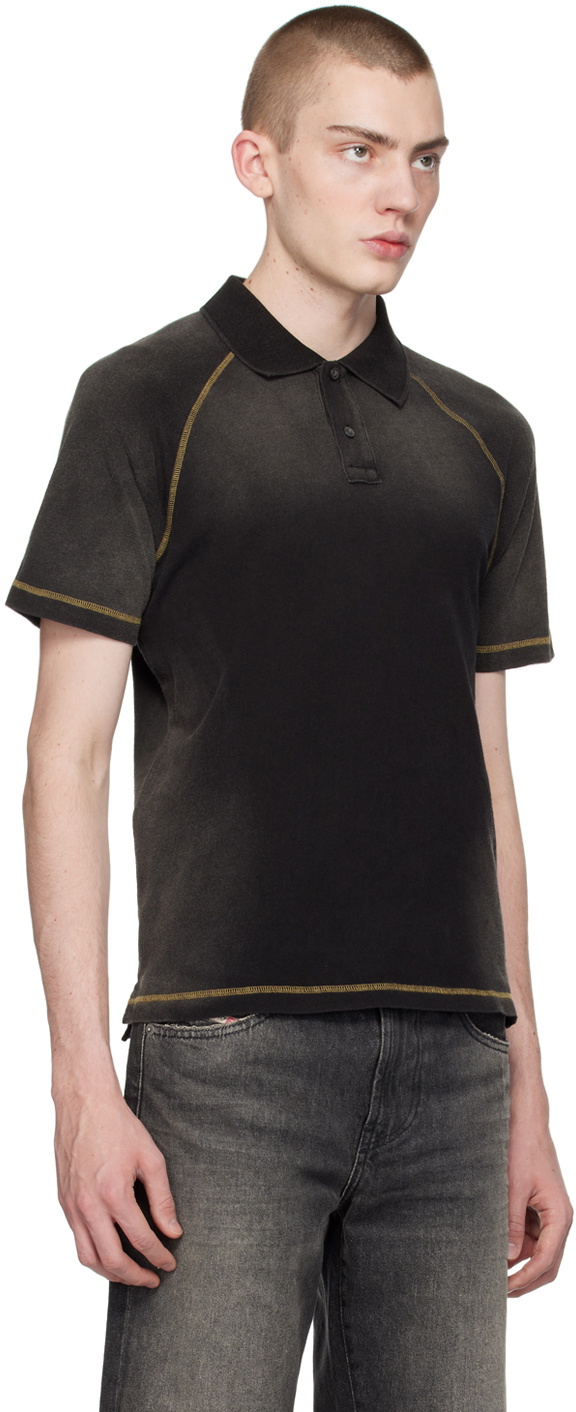 Diesel Black T-Rasmith Polo Diesel