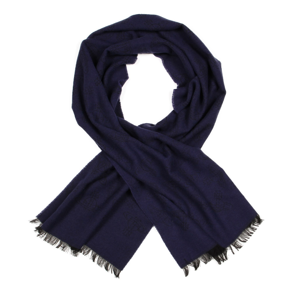 Orb Scarf - Dark Blue