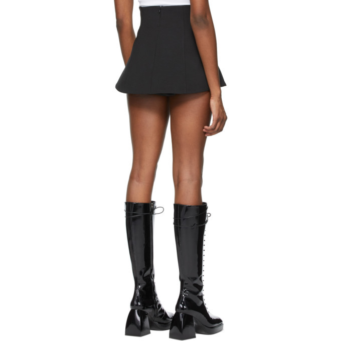 Shushu/Tong Black Mini Culotte Skort Shushu/Tong