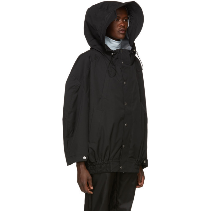 Chen Peng Black Windproof Double Layer Jacket