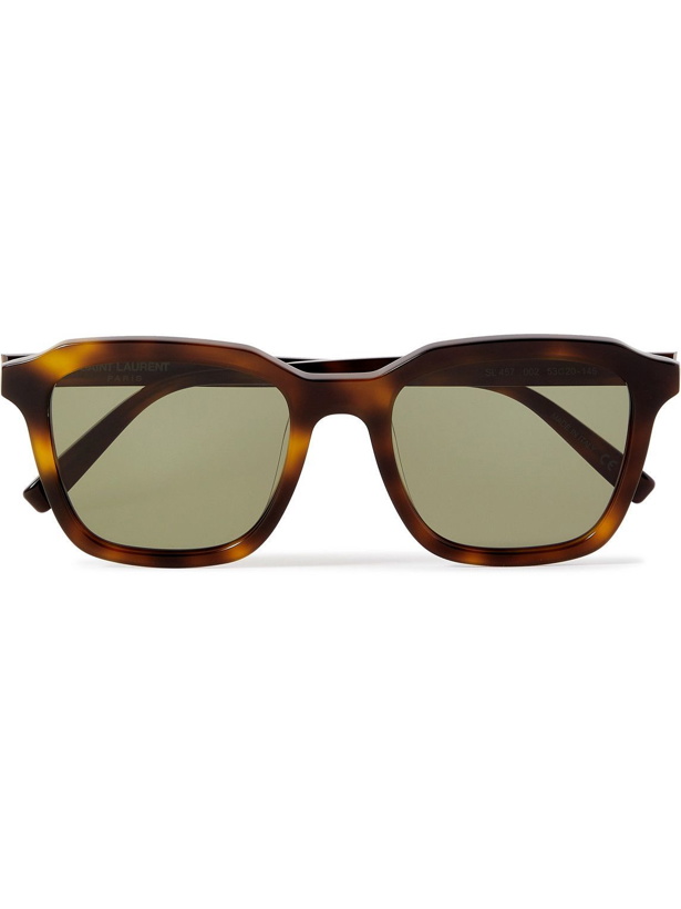 Photo: SAINT LAURENT - Square-Frame Acetate Sunglasses