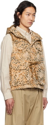 Engineered Garments Beige Field Vest