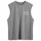 Over Over Men's Sexy Pace Easy Sleeveless T-Shirt in Grey