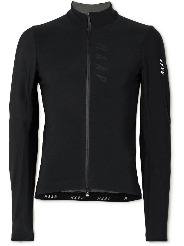 Photo: MAAP - Apex 2.0 Slim-Fit Stretch-Jersey Cycling Jacket - Black