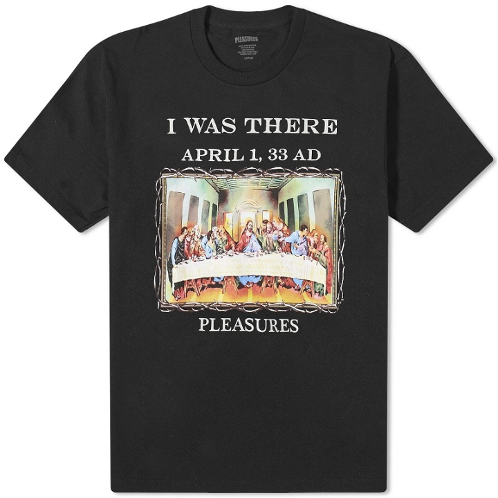 Photo: Pleasures Men's Supper T-Shirt in Black