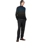 Missoni Blue Wool Turtleneck