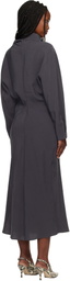 Studio Nicholson Gray Haria Midi Dress