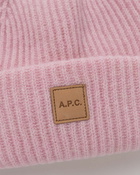 A.P.C. Bonnet Michelle Pink - Mens - Beanies