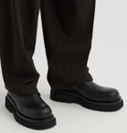 Bottega Veneta - Leather Chelsea Boots - Black