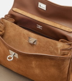 Balenciaga Rodeo Small suede tote bag
