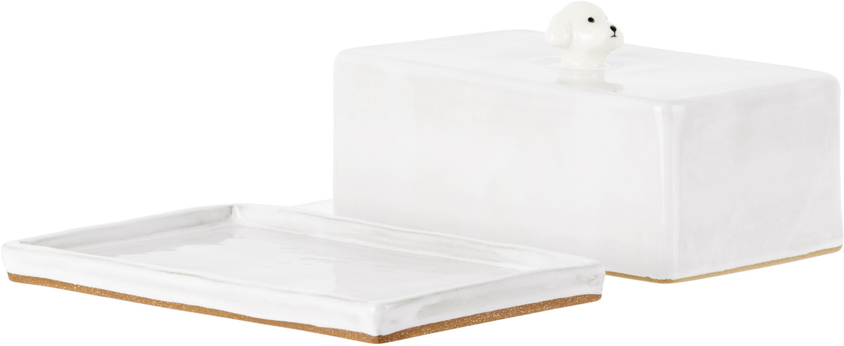 Rami Kim Studio Off-White 'Gussy!' Butter Dish