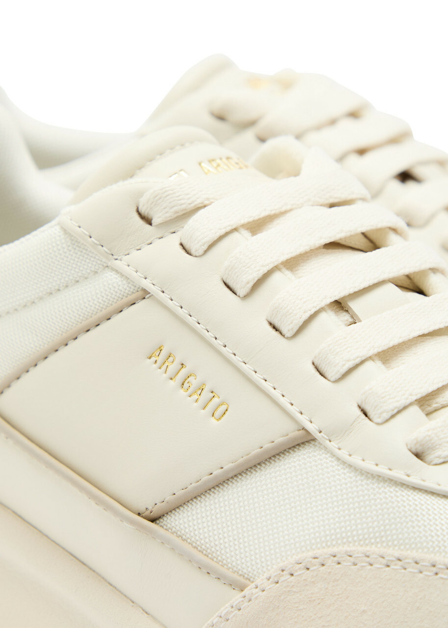 Axel Arigato Genesis Neo Panelled Mesh-knit Sneakers Off White