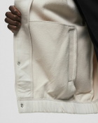 Calvin Klein Jeans WOVEN LABEL SNAP HWK JACKET Beige Mens Bomber Jackets/Overshirt