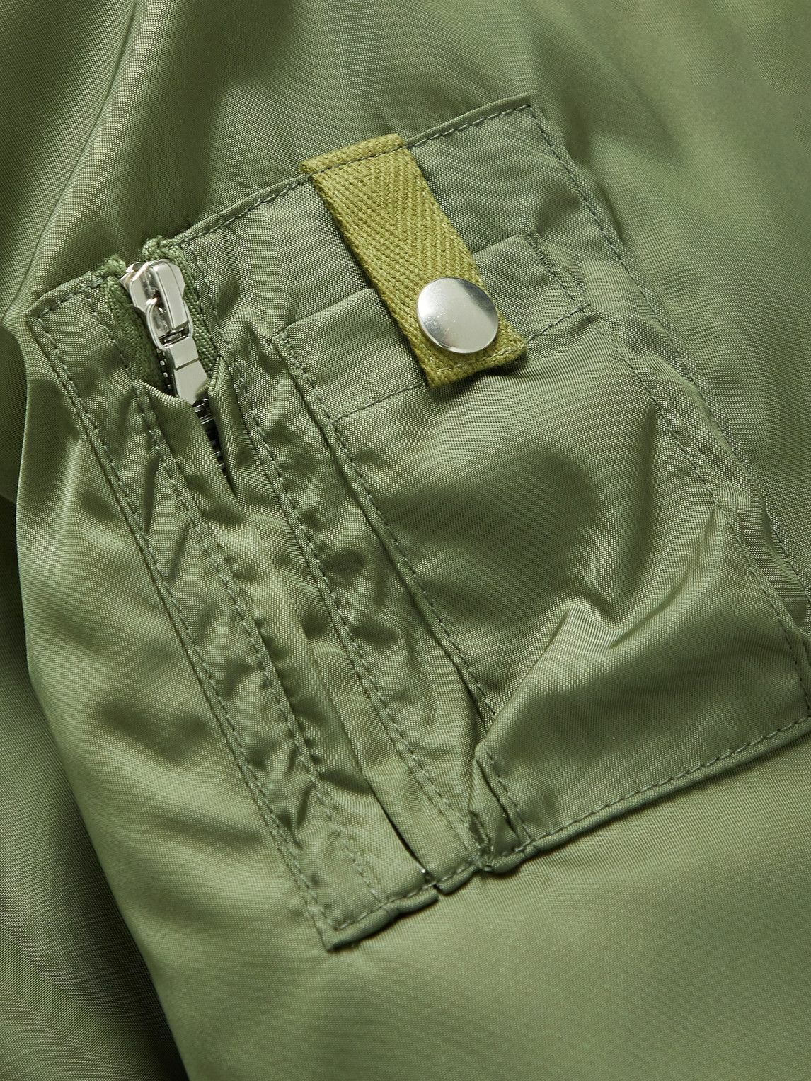 John Elliott - Andes Nylon Down Bomber Jacket - Green