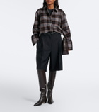 Aeyde Ilaria leather over-the-knee boots