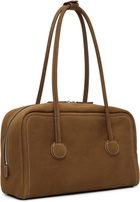 MARGESHERWOOD Brown Soft Boston Bag