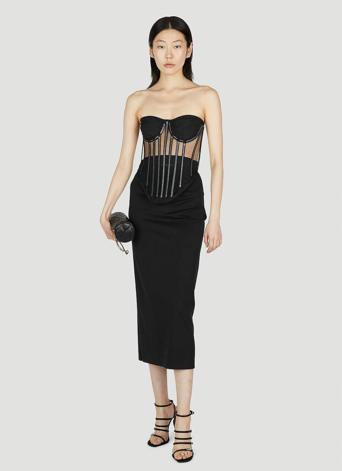 Dolce & Gabbana Kim Embellished Corset Top