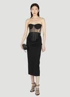 Dolce & Gabbana Kim Embellished Corset Top