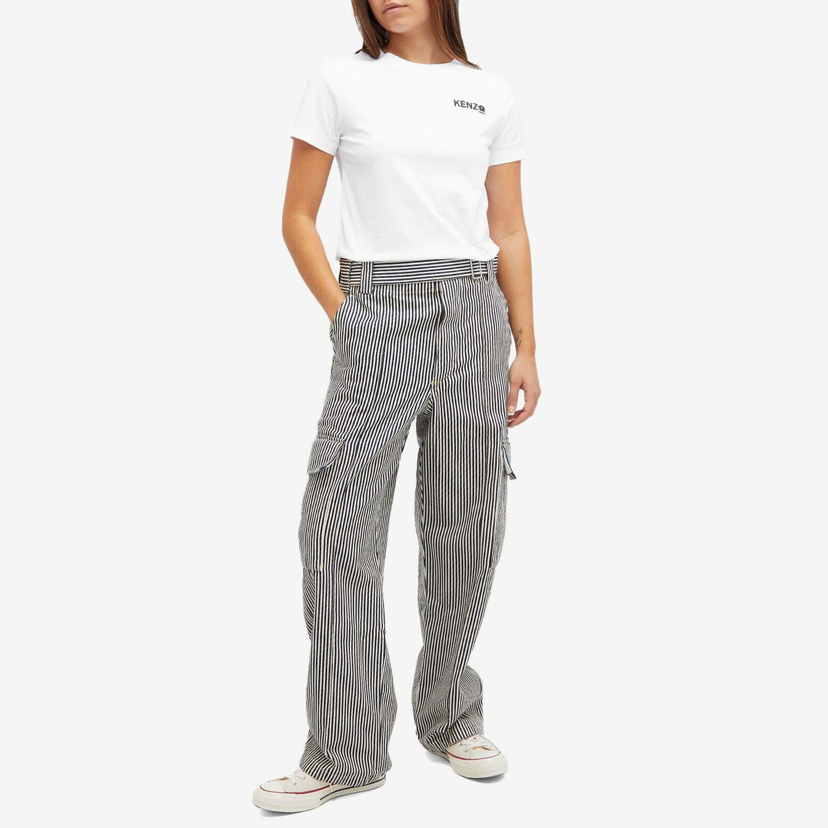 Kenzo Paris Women's Kenzo Boke 2.0 Classic T-Shirt in White Kenzo