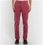 Altea - Dumbo Cotton-Blend Gabardine Drawstring Trousers - Men - Red
