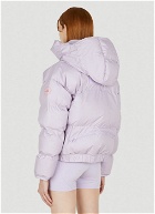 Short Puffer Jacket in Lilac