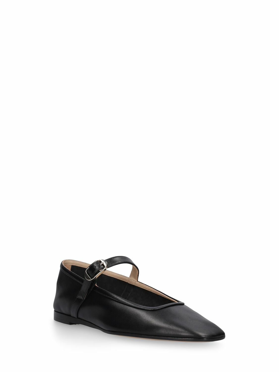 LE MONDE BERYL 10mm Leather Mary Jane Ballet Flats Le Monde Beryl
