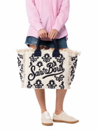 MC2 Saint Barth Vanity Rug White And Blue Tote Bag
