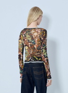 Jean Paul Gaultier Re-Edition The Yellow Butterfly Cardigan