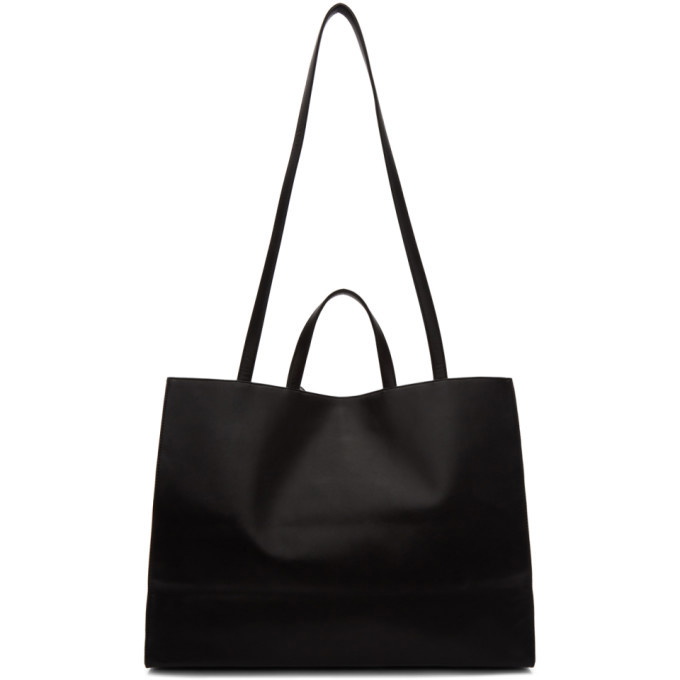 Telfar Black Large Shopping Bag for Men